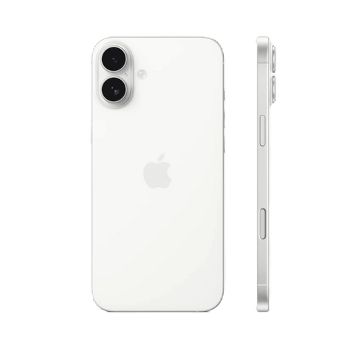 אייפון Apple iPhone 16 Plus 256GB, צבע לבן White, שנה אחריות יבואן רשמי