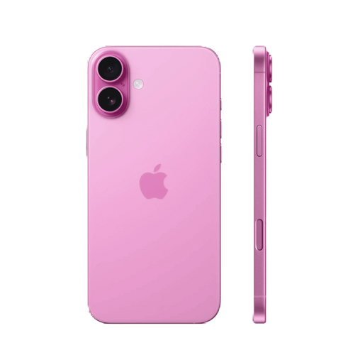 אייפון Apple iPhone 16 Plus 512GB, צבע ורוד Pink, שנה אחריות 