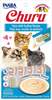 חטיף לחתול אינאבה מעדן צ'ורו טונה וצדפות