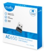 מתאם רשת Cudy Wireless Dual Band Mini USB Adapter