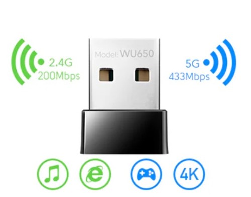כרטיס רשת CUDY WU650 Nano