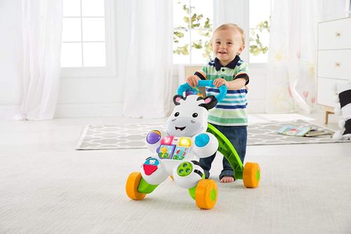 הליכון פעילות אורקולי 2 ב-1 זברה פישר פרייס fisher-price