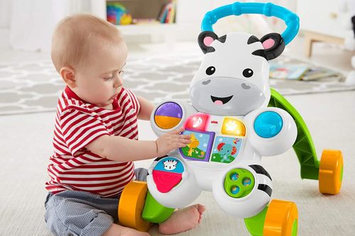 הליכון פעילות אורקולי 2 ב-1 זברה פישר פרייס fisher-price