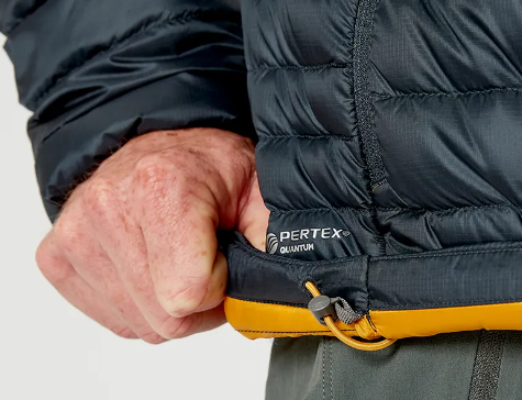 מעיל פוך לגברים  Microlight Alpine Jacket  כחול - Rab