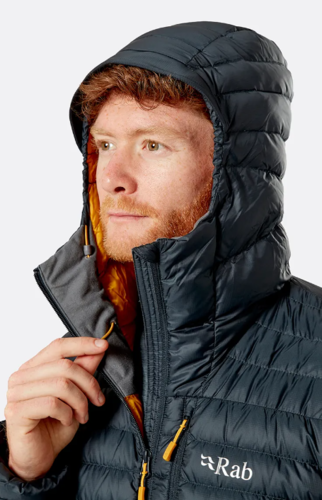 מעיל פוך לגברים  Microlight Alpine Jacket  כחול - Rab