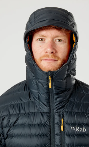 מעיל פוך לגברים  Microlight Alpine Jacket  כחול - Rab