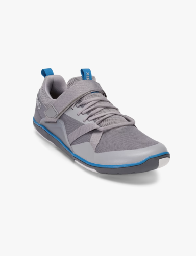 Xero Forza Trainer - נעלי ספורט עם שרוכים ורצועת סקוטש מתכווננת לגברים בצבע אפור פורסט