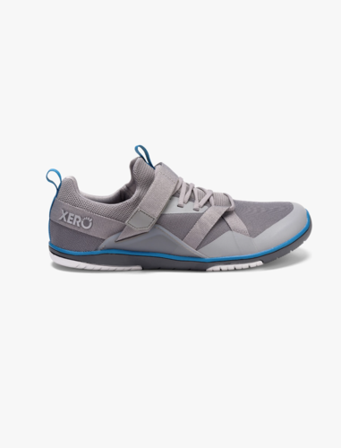 Xero Forza Trainer - נעלי ספורט עם שרוכים ורצועת סקוטש מתכווננת לגברים בצבע אפור פורסט