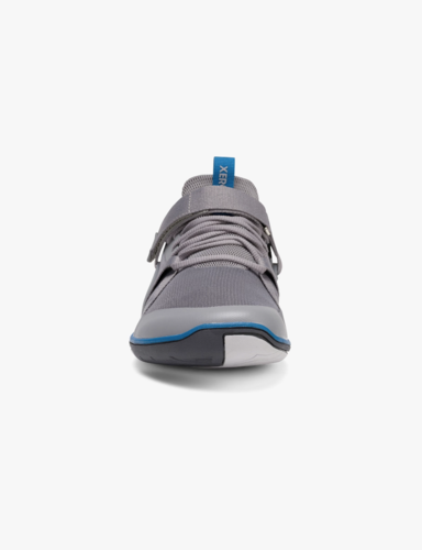 Xero Forza Trainer - נעלי ספורט עם שרוכים ורצועת סקוטש מתכווננת לגברים בצבע אפור פורסט