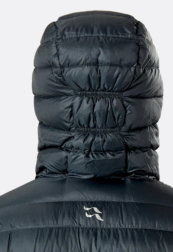 מעיל פוך לגברים Microlight Alpine Jacket שחור - Rab