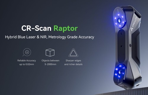 סורק תלת-ממד Creality CR-Scan Raptor