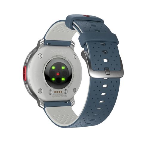 שעון מולטי-ספורט פרימיום Polar Vantage V3 בצבע כחול-כסף