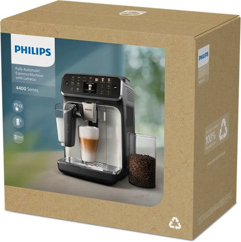Philips 4400 Series LatteGo Coffee Machine EP4446/70