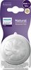 זוג פטמות האכלה לבקבוקי Avent Natural Response - גילאי 1+, זרימה שלב 3