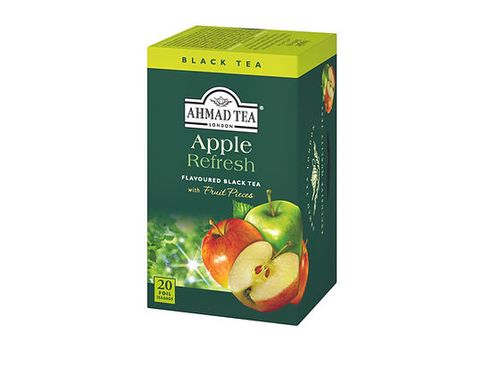 תה שחור - תפוח | 20 שקיות | AHMAD TEA