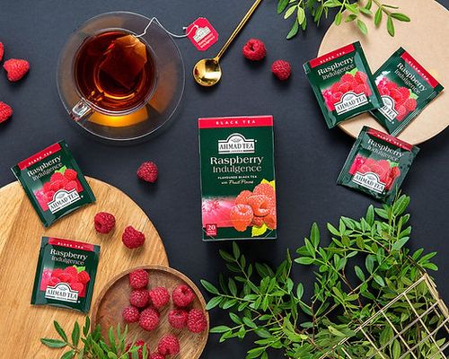 תה שחור - פטל | 20 שקיות | AHMAD TEA