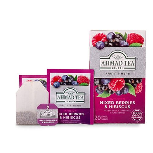 חליטת פירות יער | 20 שקיות | AHMAD TEA