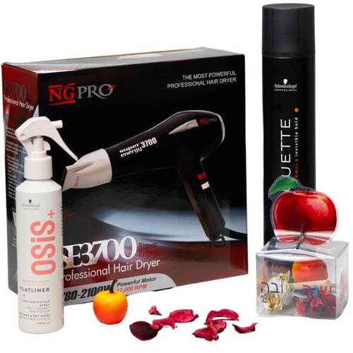מארז חגיגי הפן של גדעון ENERGY 3700+ ספריי הגנה מחום OSIS+ ספריי SILHOUETTE שוורצקופף