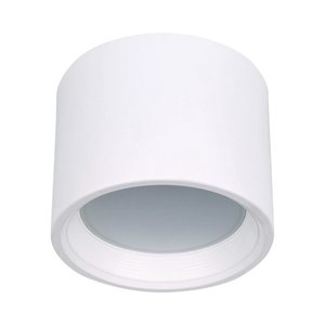   צמוד תקרה צילינדר לבן חלבי LIA 15W IP44 אור חם 