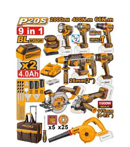 סט 13 חלקים מבית INGCO 