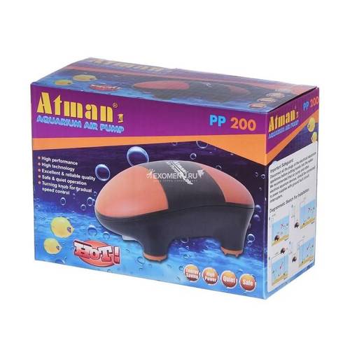אטמן משאבת אוויר Atman pp200