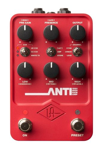 Universal Audio UAFX ANTI 1992 High Gain Amp