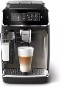 מכונת קפה אוטומטית פיליפס Philips 3300 Series LatteGo EP3347/90 שחור כסף