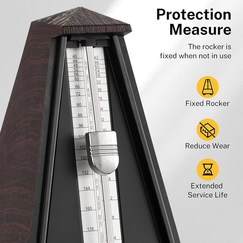 מטרונום EC1078 מכני למוסיקאי DPM1 מבית DONNER