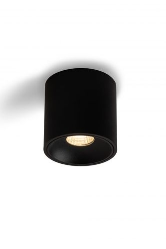 CEILING LAMP 7W BLACK+DRIVER