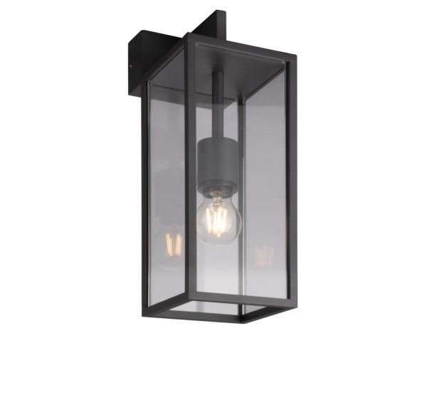 WALL LAMP H3441-380, 1*E27 MAX 15W, DARK GRAY