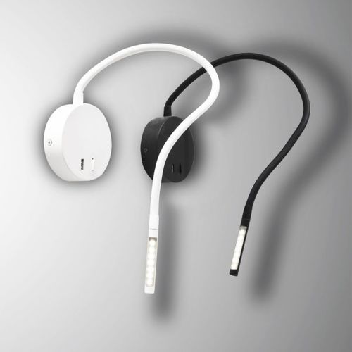 BEDSIDE LAMP SOFT ARM BLACK
