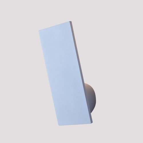 WALL LAMP 10W 3000K  P20 110x245MM, H:61MM, WHITE