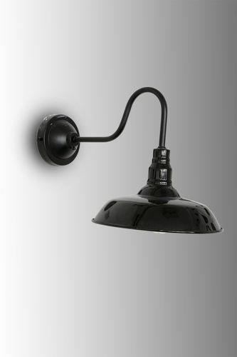 WALL LAMP D260 BLACK E27