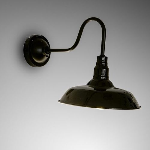 WALL LAMP D260 BLACK E27