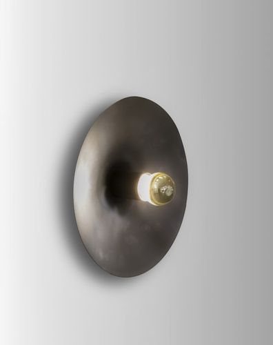 WALL LAMP UNO-WL-024 D250 BLACK METAL,