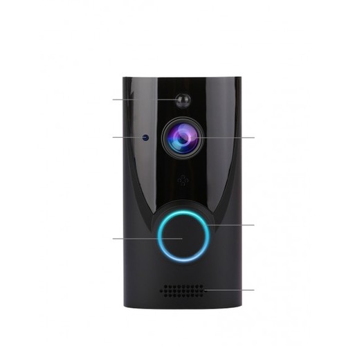 מצלמת פעמון חכמה Ubox 1080P עם חיישן תנועה ותקשורת דו-כיוונית WDB25