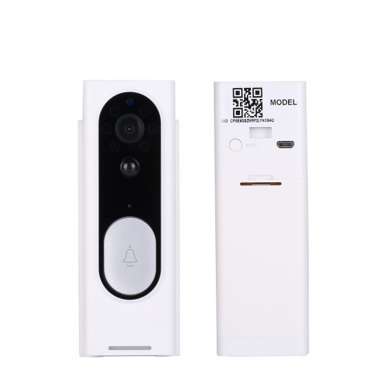 מצלמת פעמון חכמה Ubox 2MP עם WiFi אינטרקום דלת אלחוטי WDB26
