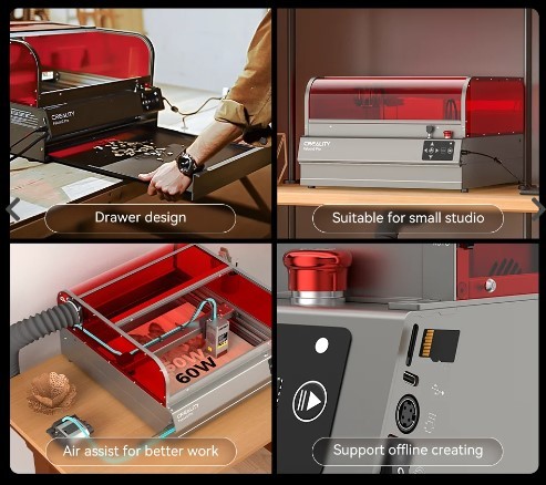 סורק תלת-ממד Creality CR-Scan Raptor