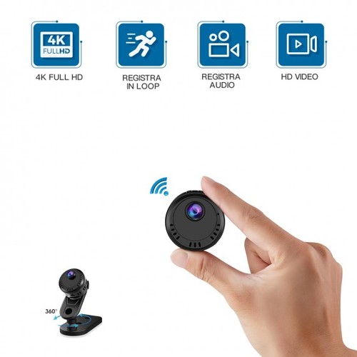 מצלמת אבטחה חיצונית 1080P HD עם ראיית לילה אינפרא אדום