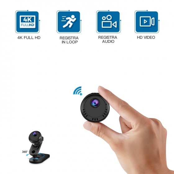מצלמת אבטחה חיצונית 1080P HD עם ראיית לילה אינפרא אדום