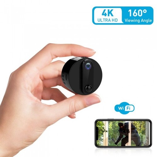 מצלמת WiFi נסתרת Ultra HD עם ראיית לילה וזמן הקלטה ארוך