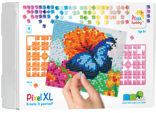 פרפר כחול -תבנית 20/25 ס