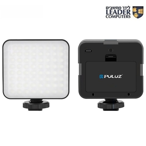תאורת לד עם חיבור למצלמה | PULUZ 64 LED