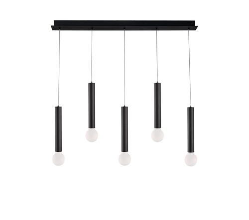 5 תלוי שחור על בסיס מלבן LED 24W