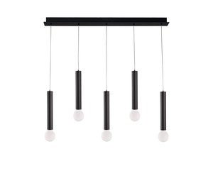 5 תלוי שחור על בסיס מלבן LED 24W