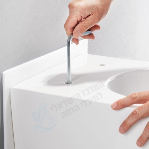 GEBERIT 243.978.00.1 | סט ברגים לקיבוע אסלה תלויה מתאים למגוון אסלות גבריט