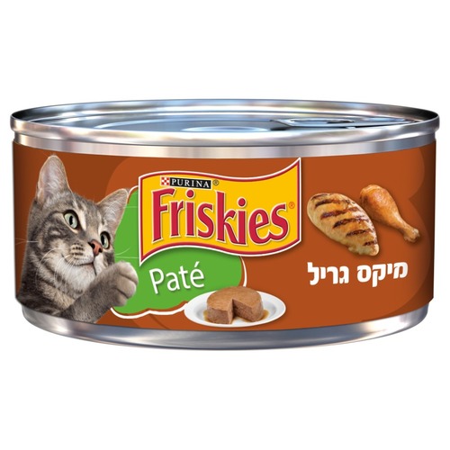 פריסקיז שימור פטה מיקס גריל 156 גרם