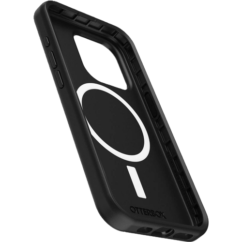 כיסוי לטלפון Otterbox Symmetry MagSafe iPhone 15 Pro Max, שחור