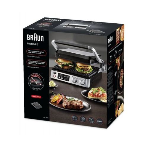 טוסטר גריל לחיצה Braun CG7040 2000W