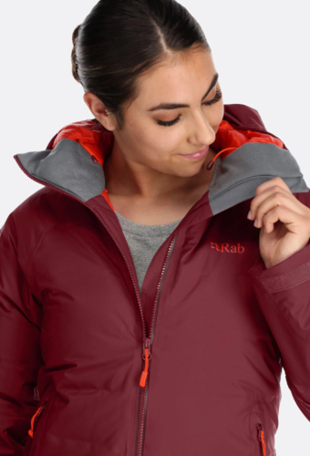 מעיל פוך נשים Valiance Jacket Wmns שחור - Rab